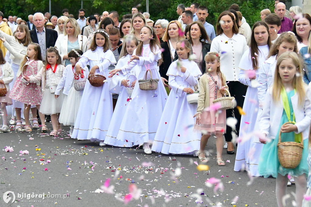 Boże Ciało w Biłgoraju. Procesja eucharystyczna