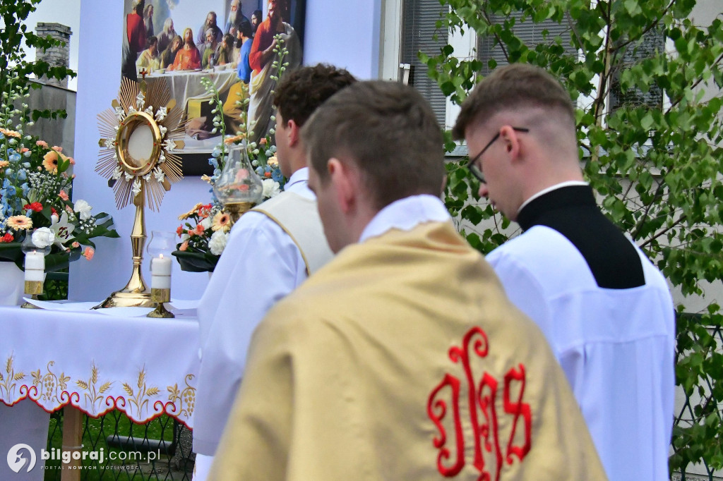 Boże Ciało w Biłgoraju. Procesja eucharystyczna