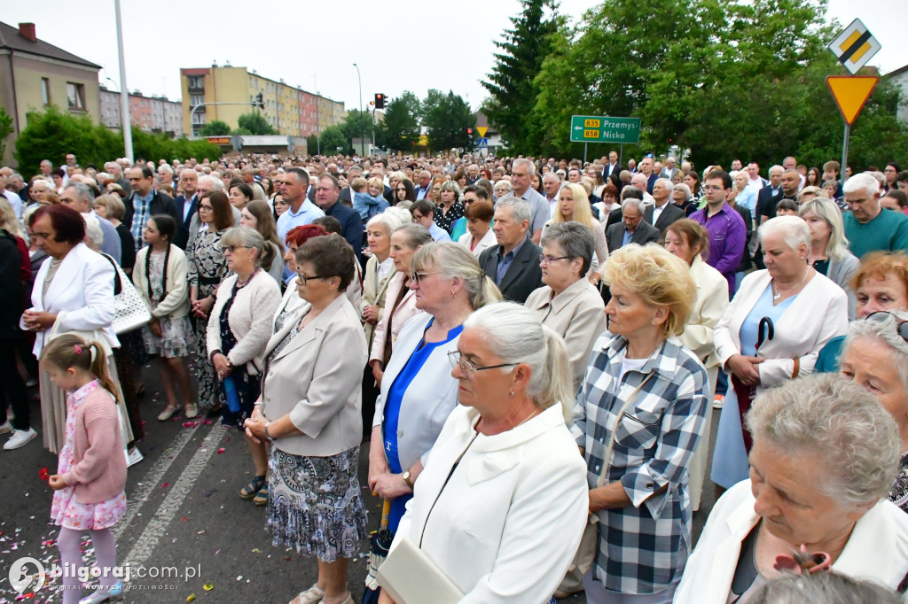 Boże Ciało w Biłgoraju. Procesja eucharystyczna