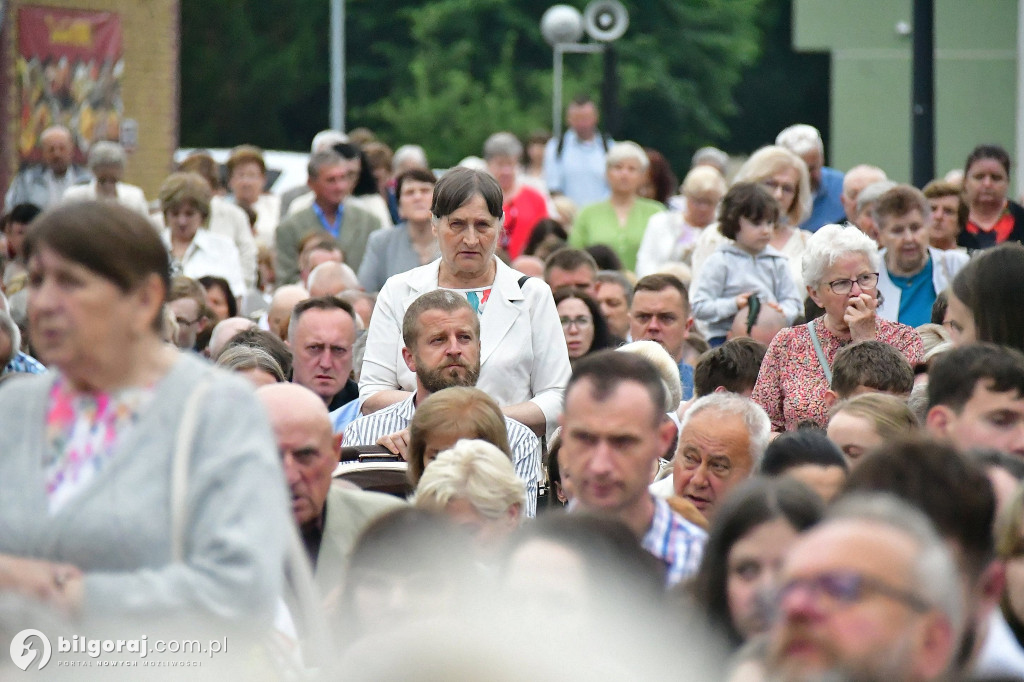 Boże Ciało w Biłgoraju. Procesja eucharystyczna