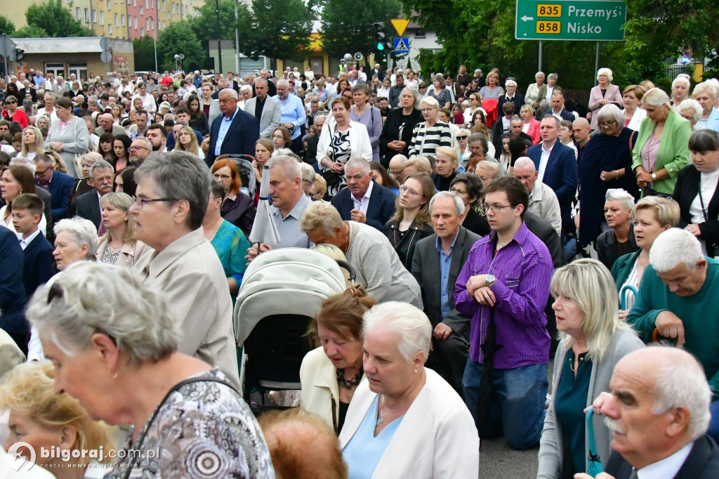 Boże Ciało w Biłgoraju. Procesja eucharystyczna