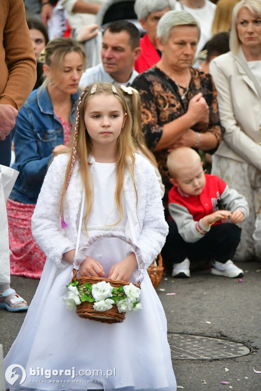 Boże Ciało w Biłgoraju. Procesja eucharystyczna