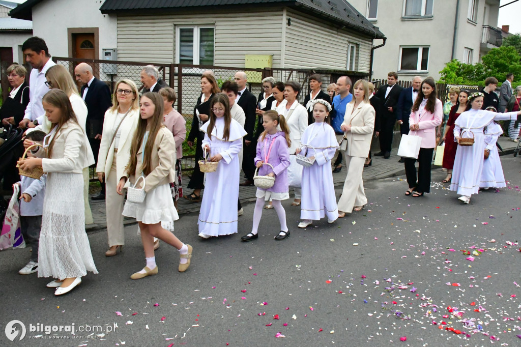 Boże Ciało w Biłgoraju. Procesja eucharystyczna