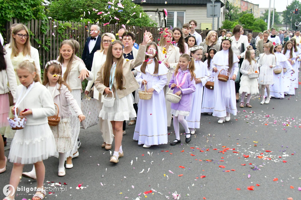 Boże Ciało w Biłgoraju. Procesja eucharystyczna