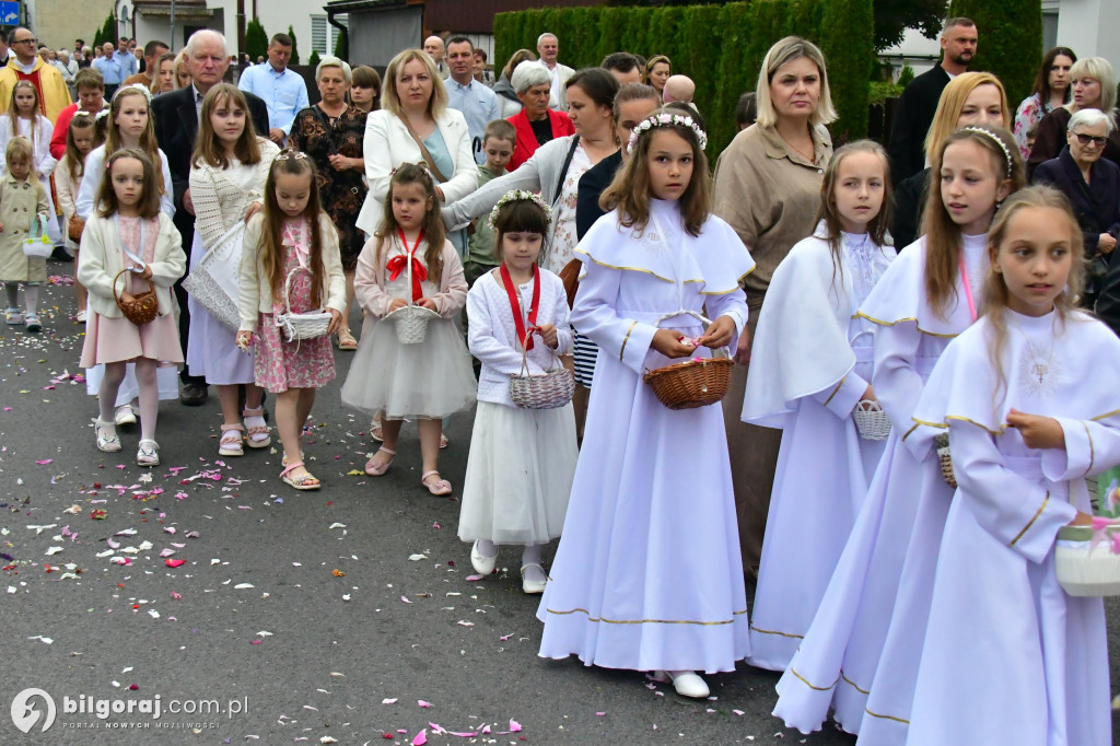 Boże Ciało w Biłgoraju. Procesja eucharystyczna