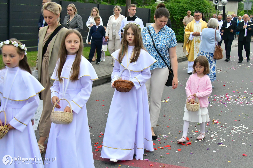 Boże Ciało w Biłgoraju. Procesja eucharystyczna