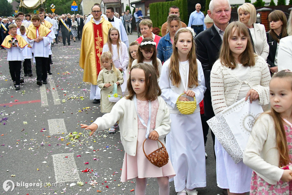 Boże Ciało w Biłgoraju. Procesja eucharystyczna