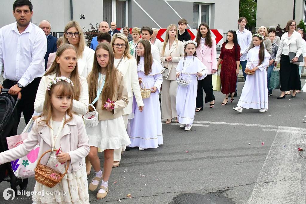 Boże Ciało w Biłgoraju. Procesja eucharystyczna