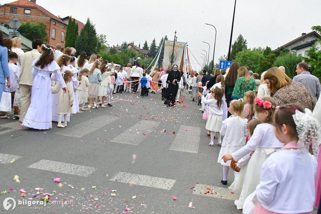 Boże Ciało w Biłgoraju. Procesja eucharystyczna