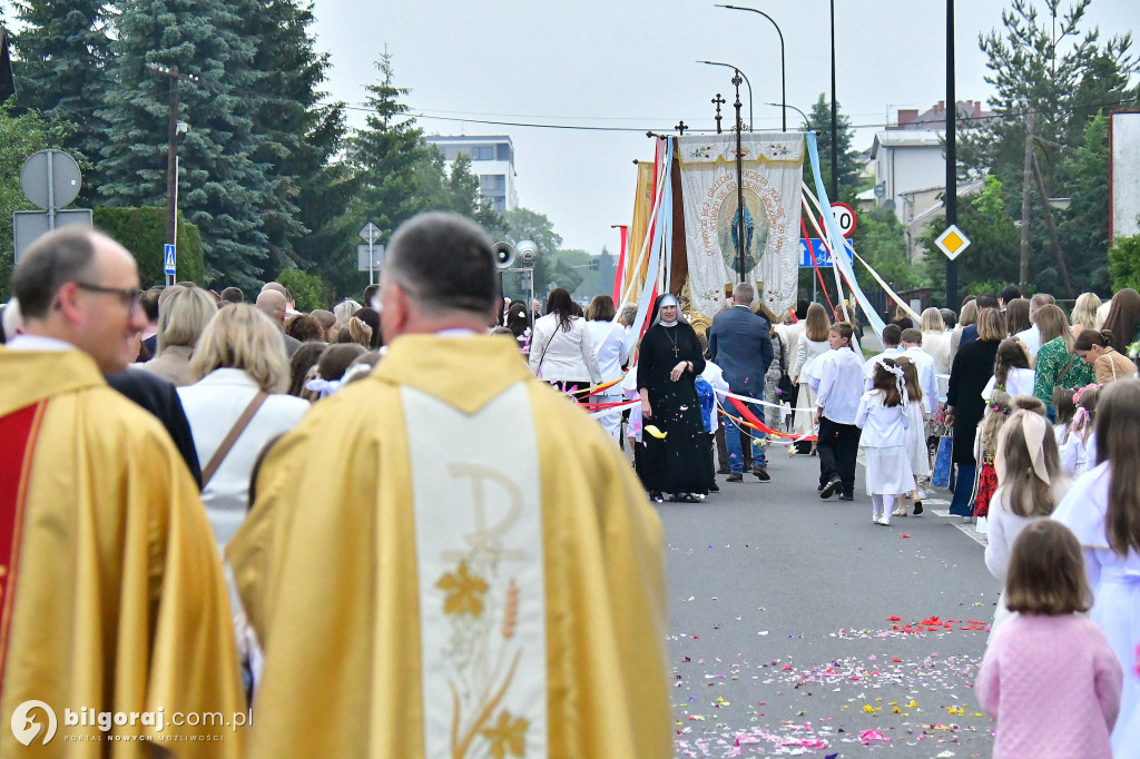 Boże Ciało w Biłgoraju. Procesja eucharystyczna