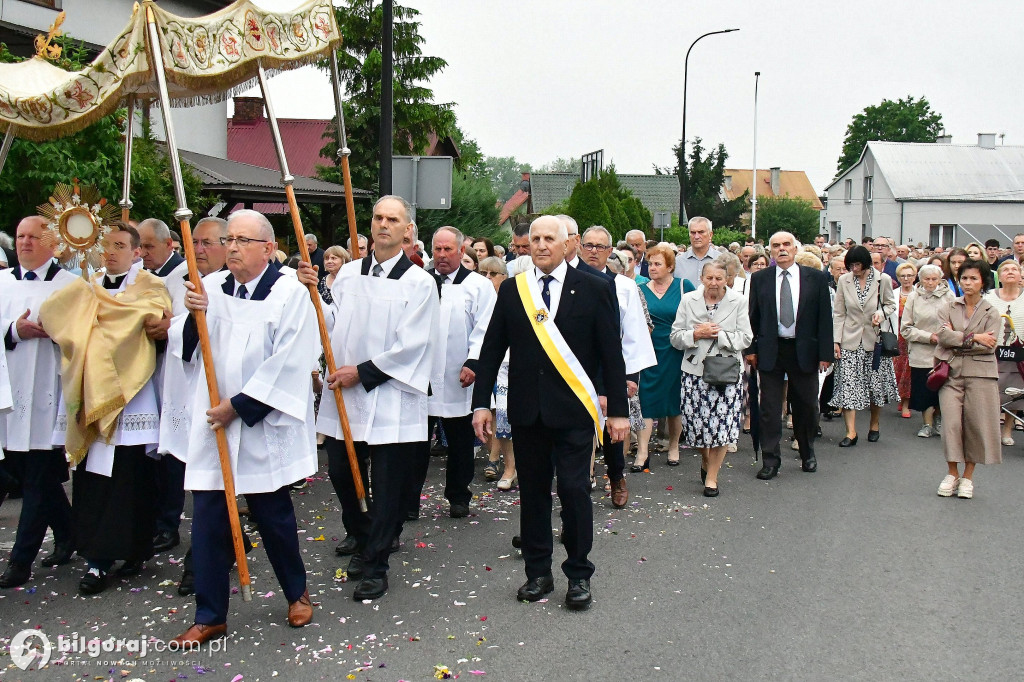 Boże Ciało w Biłgoraju. Procesja eucharystyczna