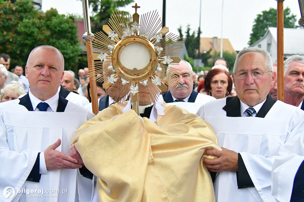 Boże Ciało w Biłgoraju. Procesja eucharystyczna