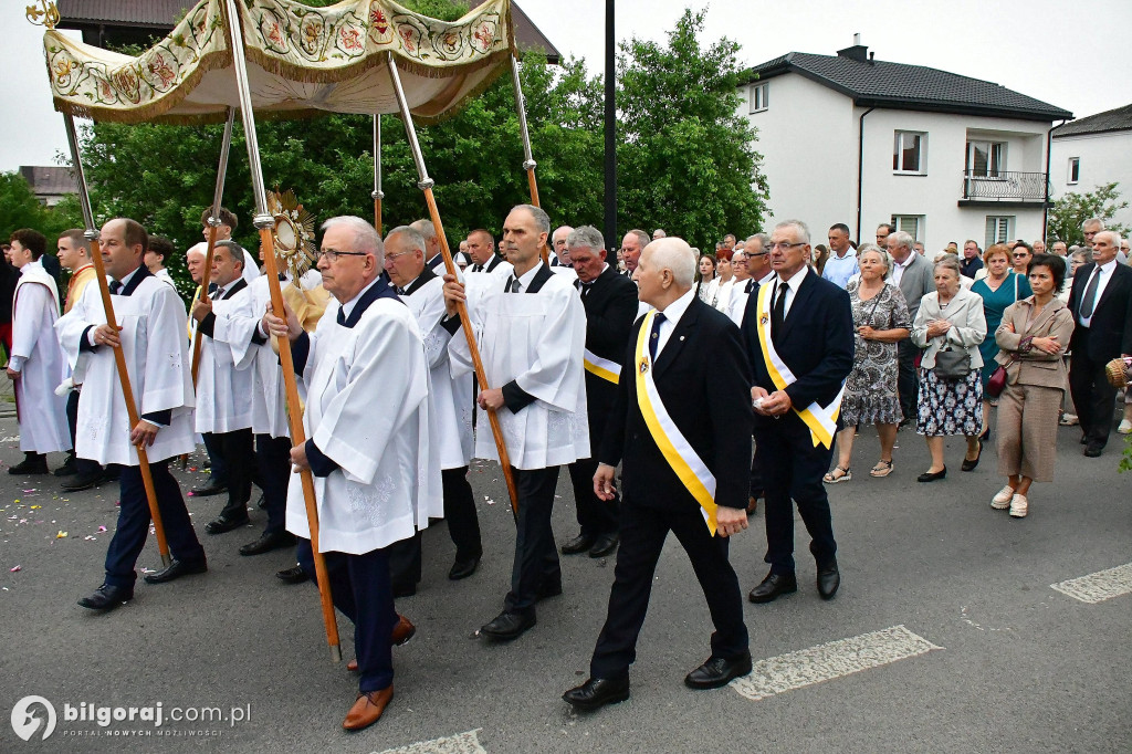 Boże Ciało w Biłgoraju. Procesja eucharystyczna