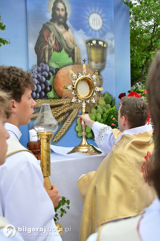 Boże Ciało w Biłgoraju. Procesja eucharystyczna