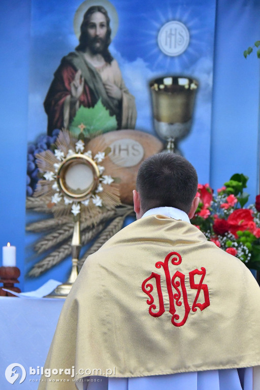 Boże Ciało w Biłgoraju. Procesja eucharystyczna
