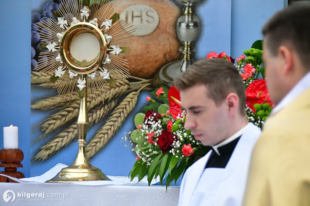 Boże Ciało w Biłgoraju. Procesja eucharystyczna