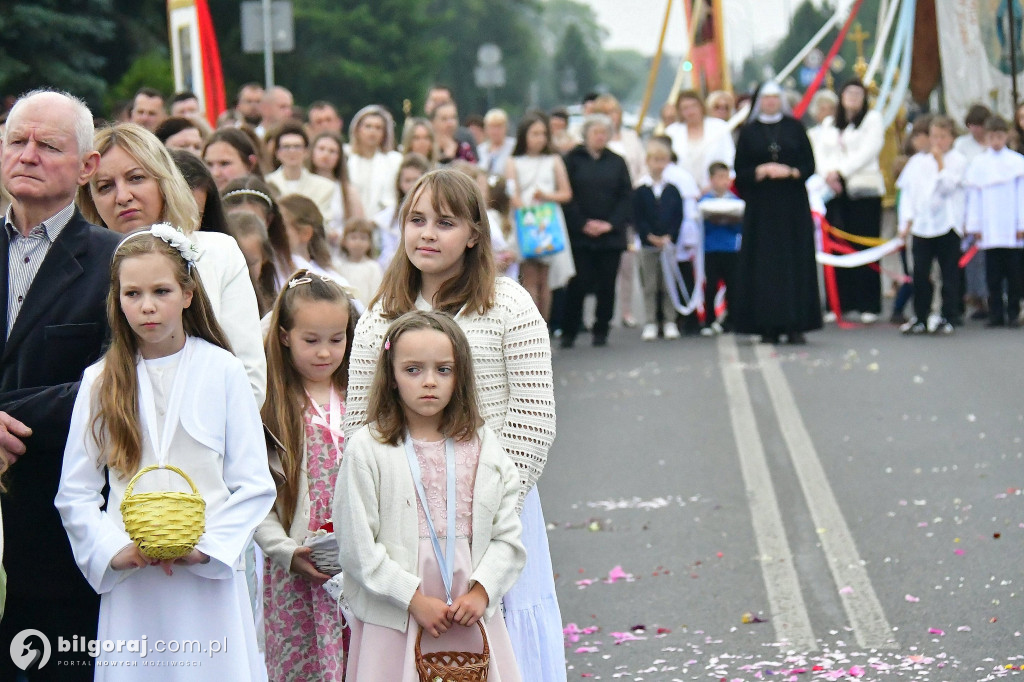 Boże Ciało w Biłgoraju. Procesja eucharystyczna