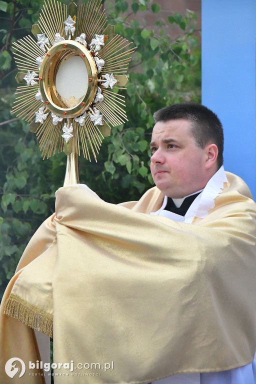 Boże Ciało w Biłgoraju. Procesja eucharystyczna
