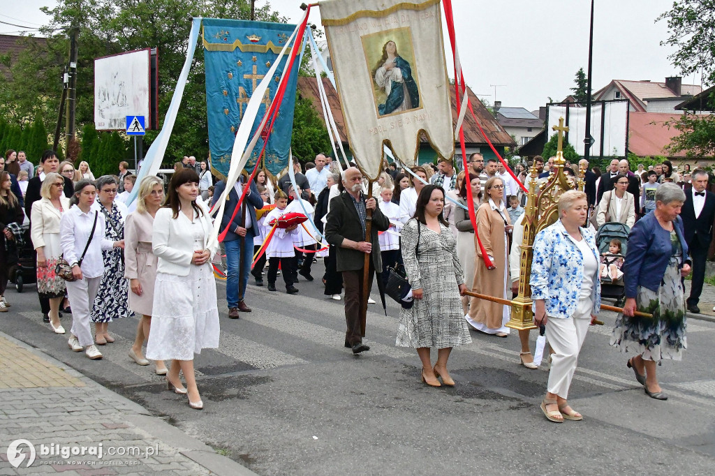 Boże Ciało w Biłgoraju. Procesja eucharystyczna