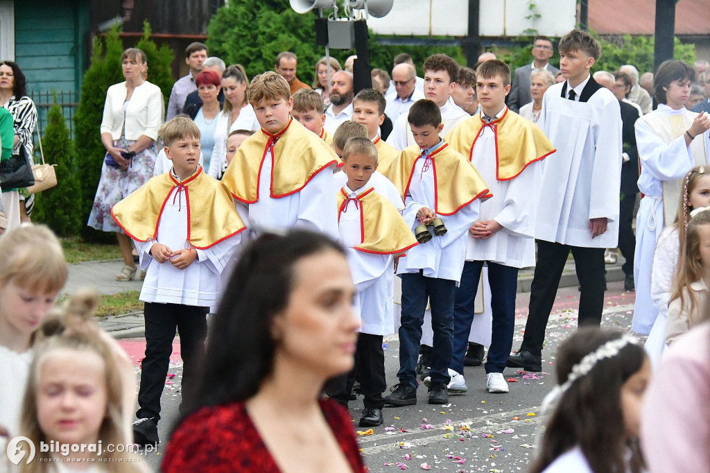Boże Ciało w Biłgoraju. Procesja eucharystyczna