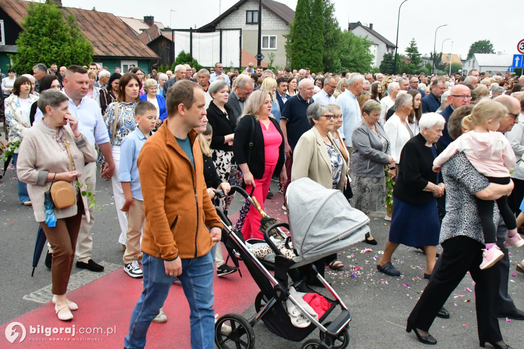 Boże Ciało w Biłgoraju. Procesja eucharystyczna