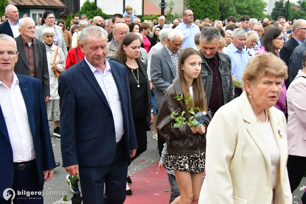 Boże Ciało w Biłgoraju. Procesja eucharystyczna