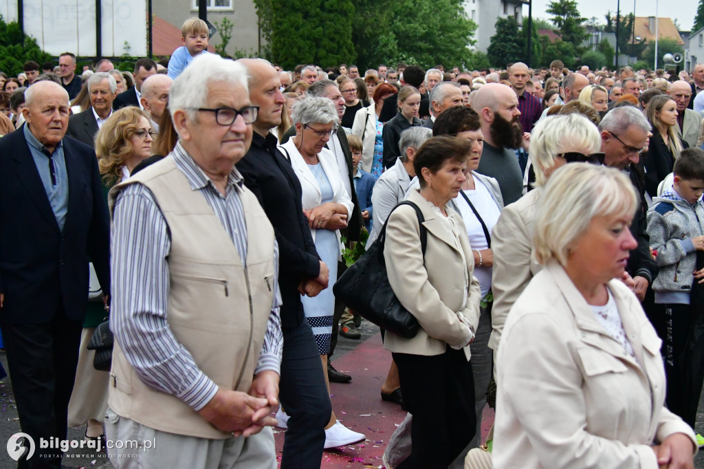 Boże Ciało w Biłgoraju. Procesja eucharystyczna