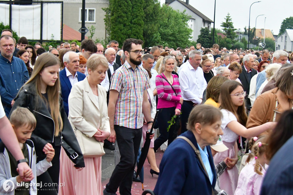 Boże Ciało w Biłgoraju. Procesja eucharystyczna