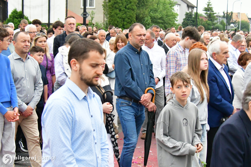 Boże Ciało w Biłgoraju. Procesja eucharystyczna