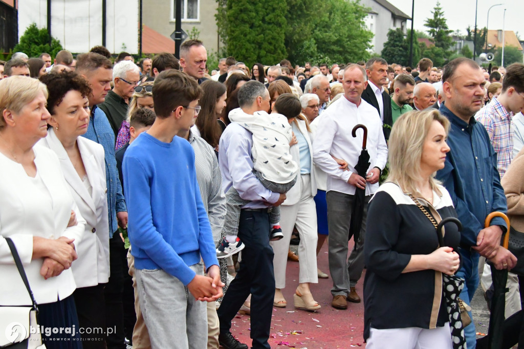 Boże Ciało w Biłgoraju. Procesja eucharystyczna