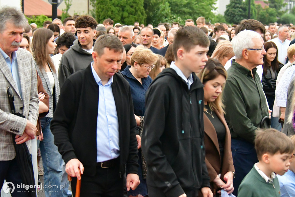 Boże Ciało w Biłgoraju. Procesja eucharystyczna