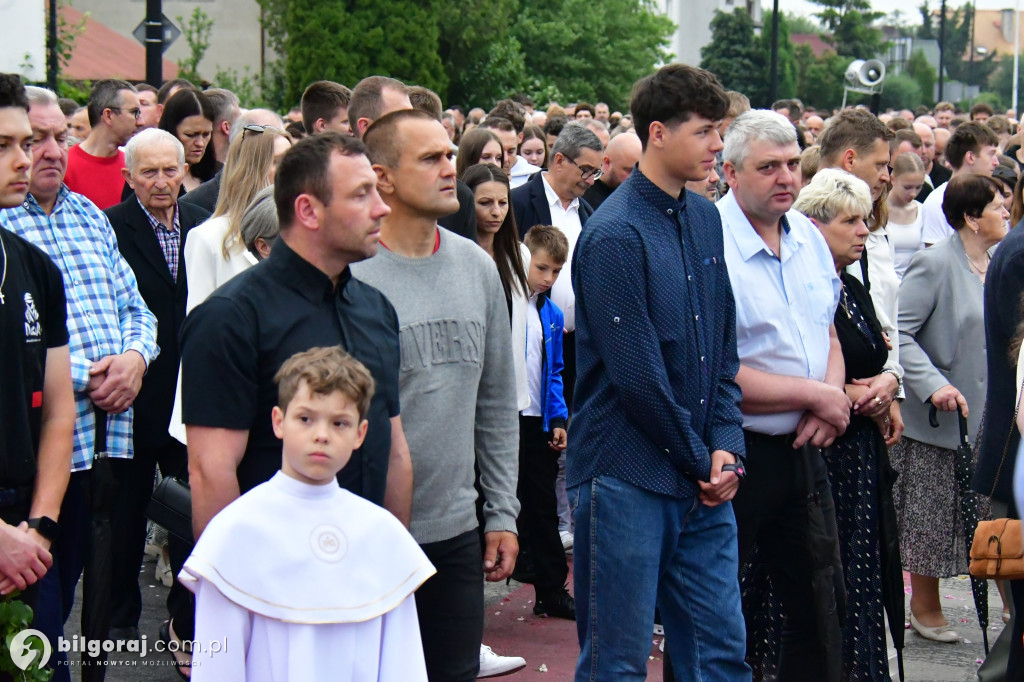 Boże Ciało w Biłgoraju. Procesja eucharystyczna