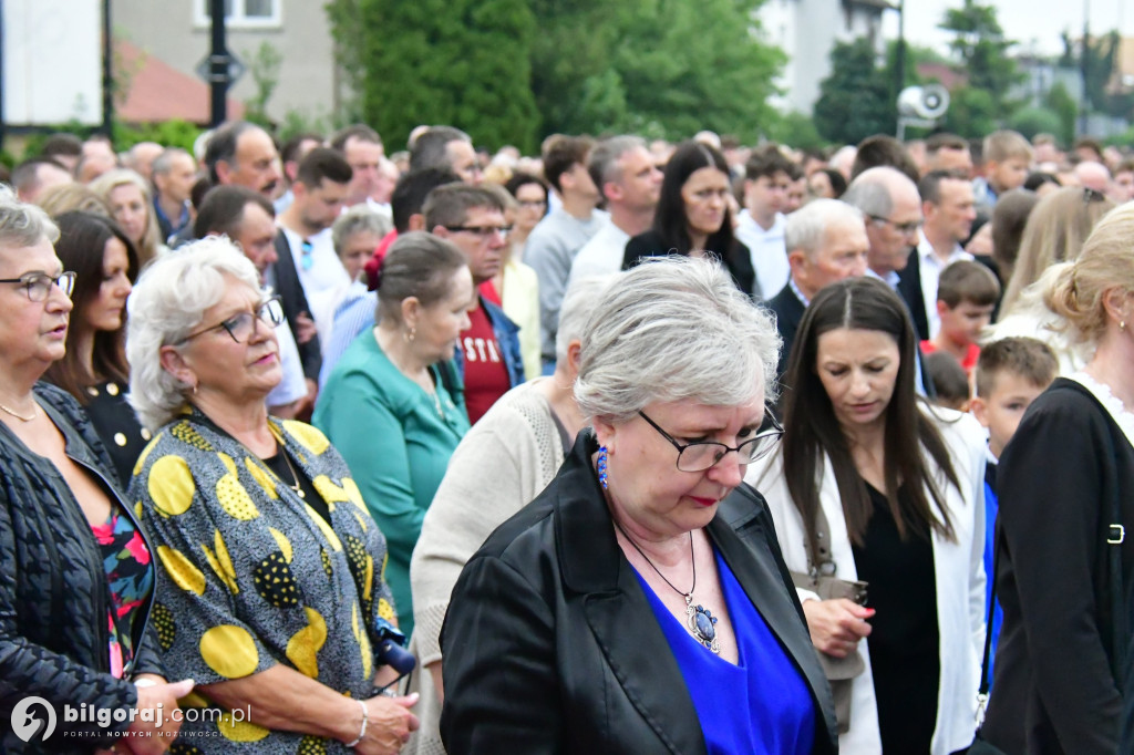 Boże Ciało w Biłgoraju. Procesja eucharystyczna