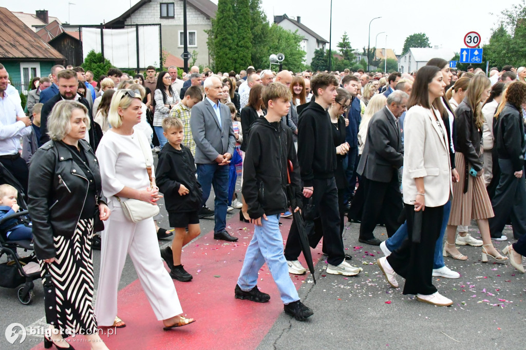 Boże Ciało w Biłgoraju. Procesja eucharystyczna