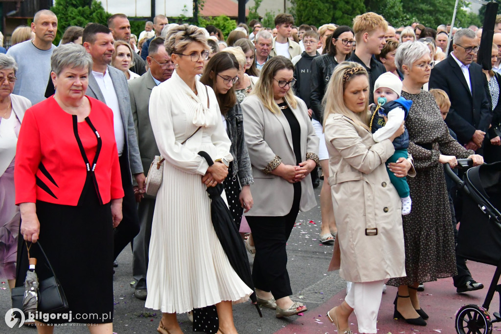 Boże Ciało w Biłgoraju. Procesja eucharystyczna