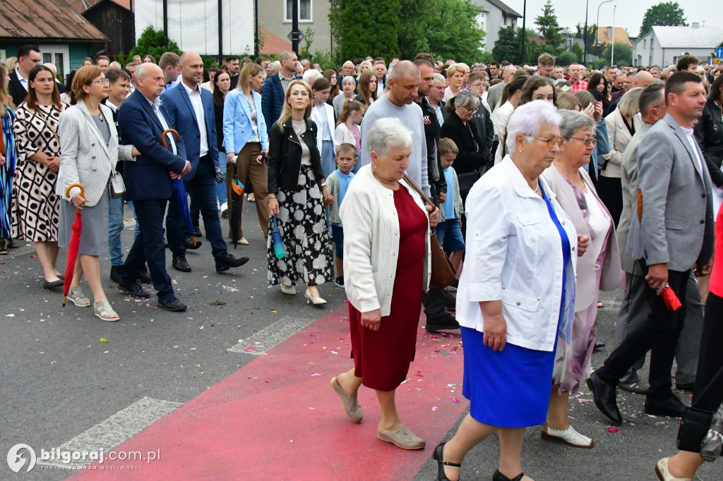 Boże Ciało w Biłgoraju. Procesja eucharystyczna