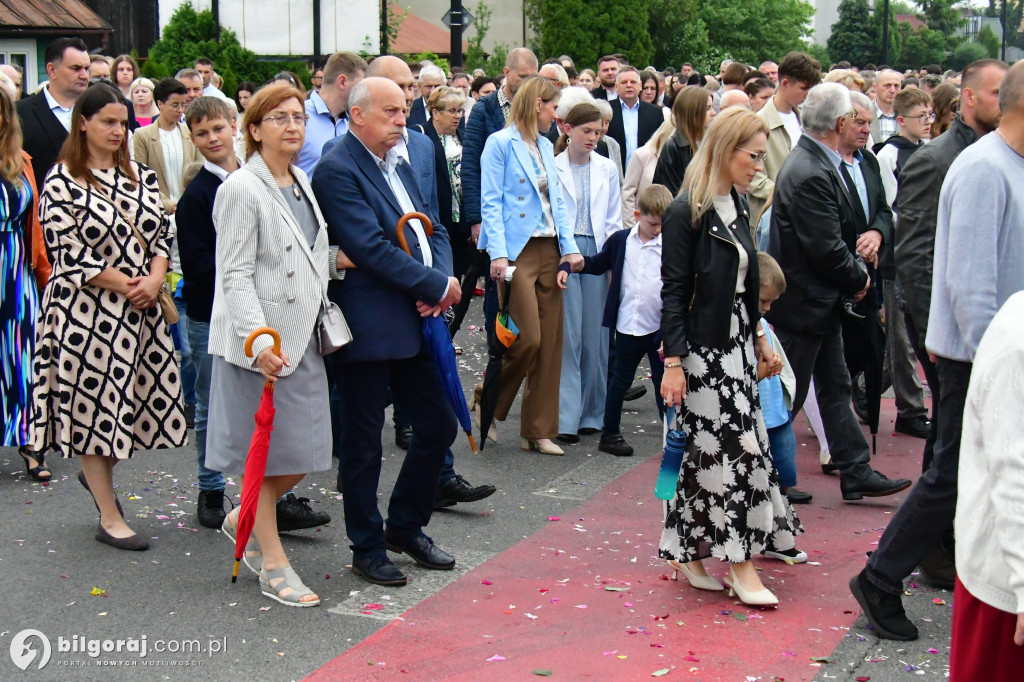 Boże Ciało w Biłgoraju. Procesja eucharystyczna