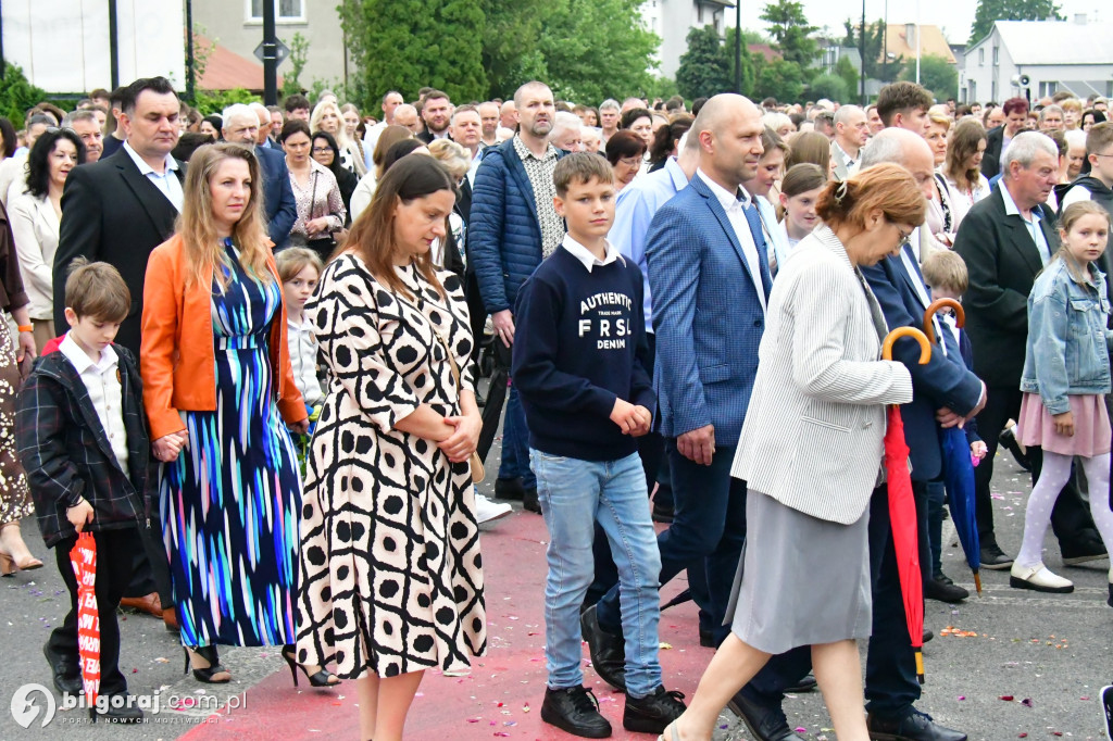 Boże Ciało w Biłgoraju. Procesja eucharystyczna