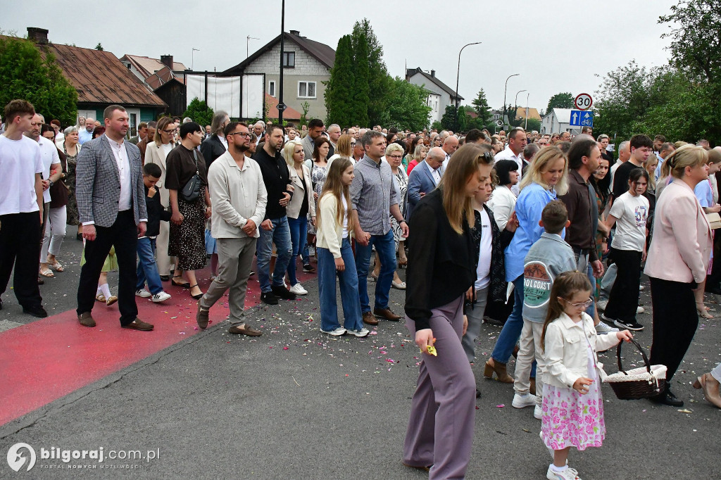 Boże Ciało w Biłgoraju. Procesja eucharystyczna
