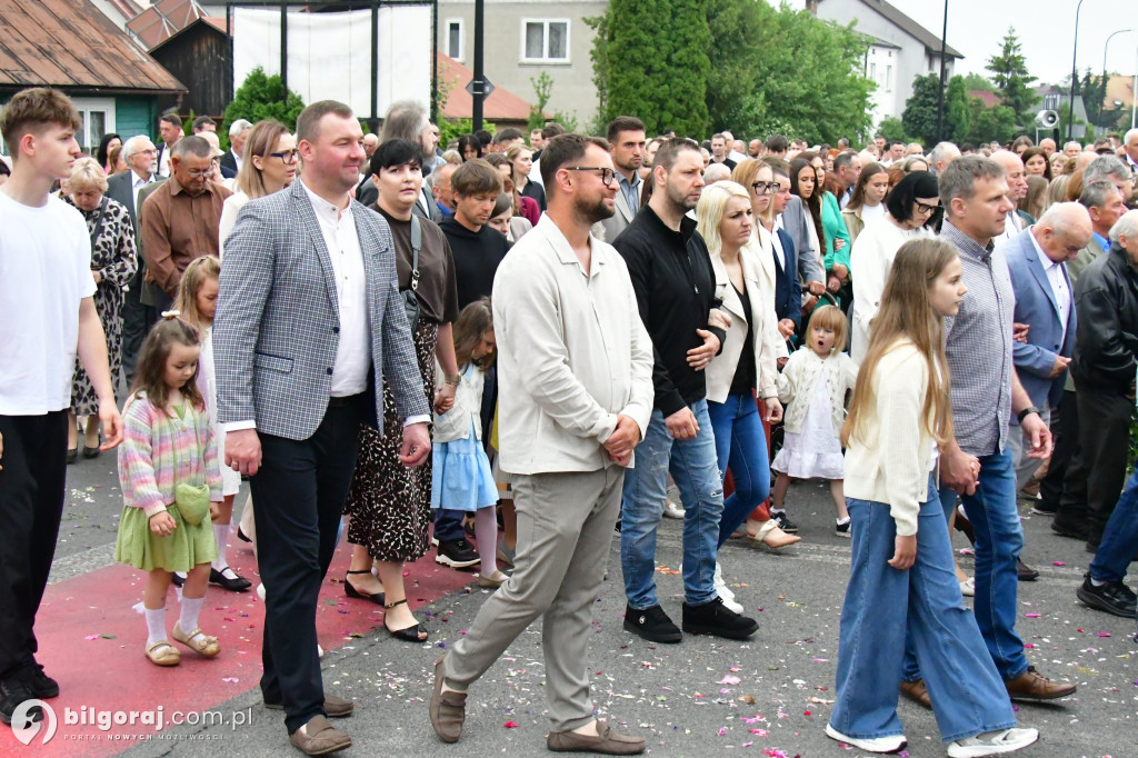 Boże Ciało w Biłgoraju. Procesja eucharystyczna