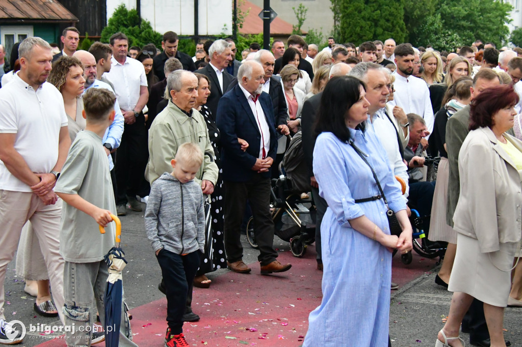 Boże Ciało w Biłgoraju. Procesja eucharystyczna