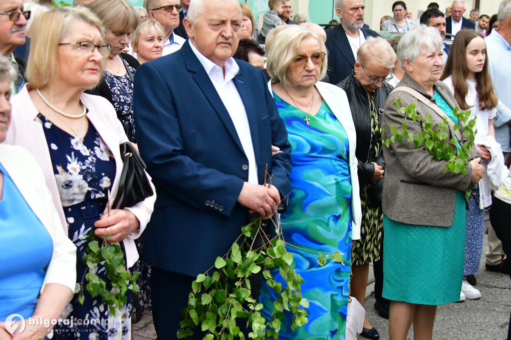 Boże Ciało w Biłgoraju. Procesja eucharystyczna