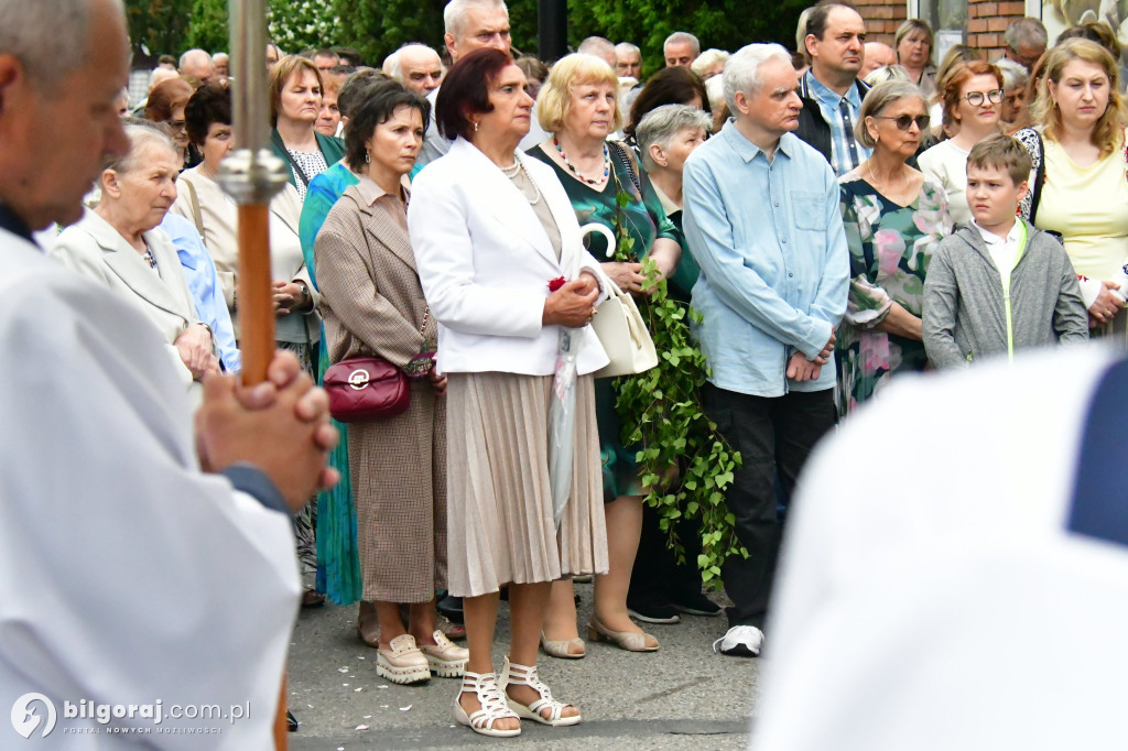 Boże Ciało w Biłgoraju. Procesja eucharystyczna