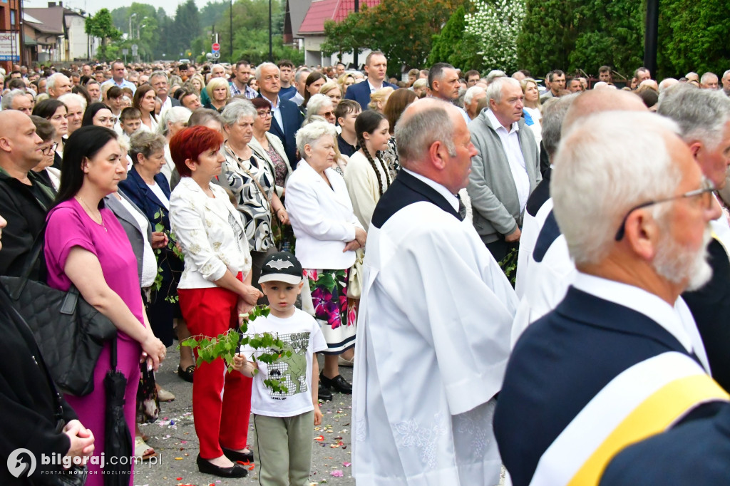 Boże Ciało w Biłgoraju. Procesja eucharystyczna