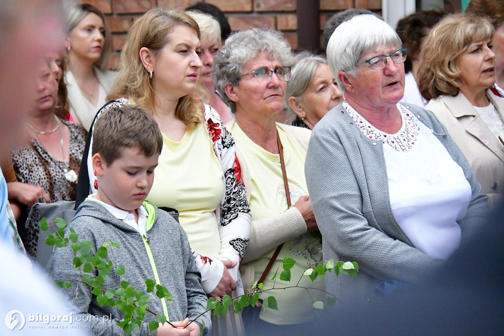 Boże Ciało w Biłgoraju. Procesja eucharystyczna