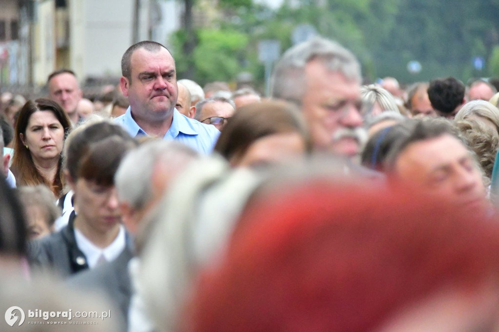 Boże Ciało w Biłgoraju. Procesja eucharystyczna