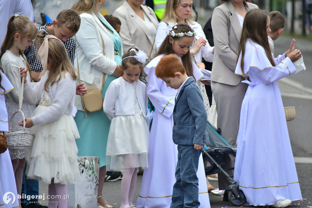 Boże Ciało w Biłgoraju. Procesja eucharystyczna