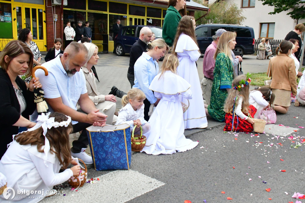 Boże Ciało w Biłgoraju. Procesja eucharystyczna