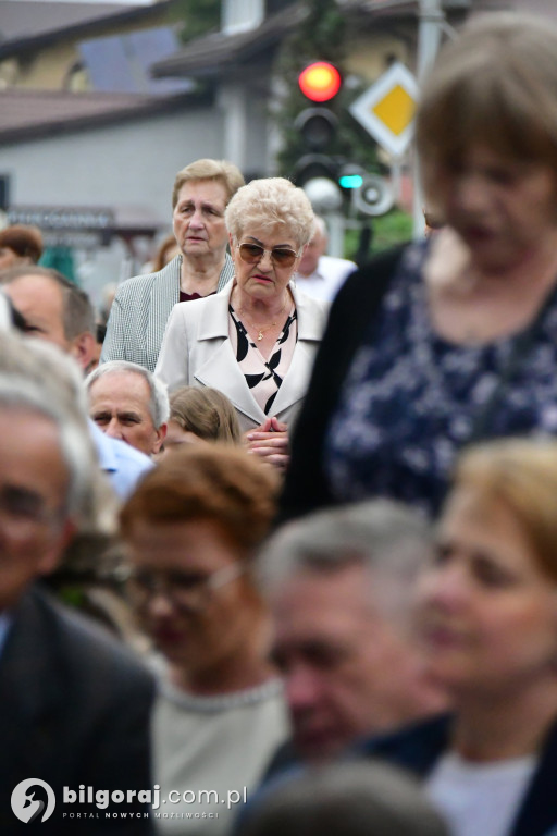 Boże Ciało w Biłgoraju. Procesja eucharystyczna