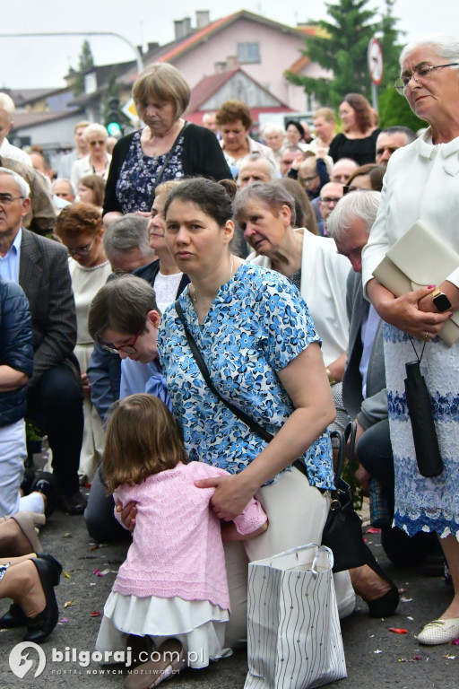 Boże Ciało w Biłgoraju. Procesja eucharystyczna